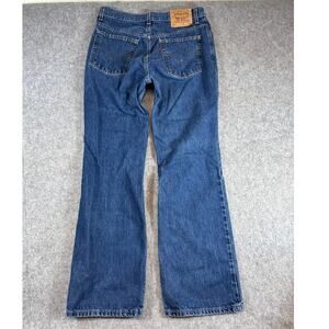 Levis 517 Jeans Womens Blue Denim Bootcut Low Rise Bratz Y2K Size 13 Junior